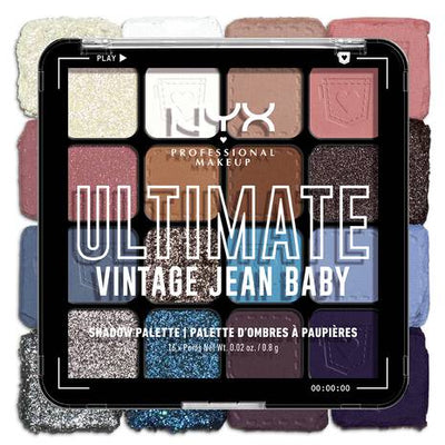 NYX ULTIMATE SHAD PAL 16-PAN - Palette fard à paupière - vintage jean baby