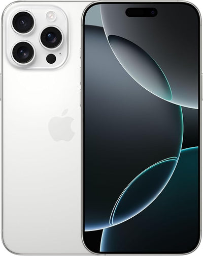 Premium Titanium White Iphone 16 Pro Max