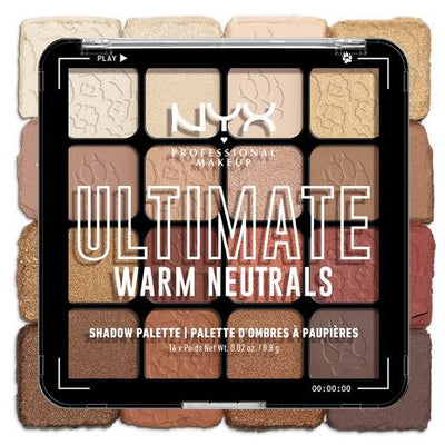 NYX ULTIMATE SHAD PAL 16-PAN - Palette fard à paupière - warm neutrals
