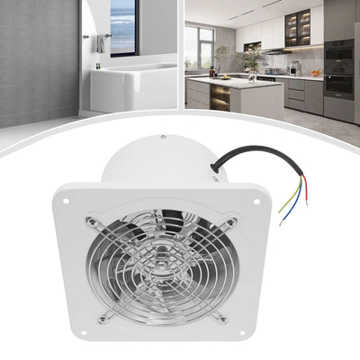 Premium Metal Exhaust Fan 6-inch Kitchen Bathroom Blower