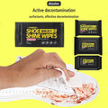 Premium Disposable Shoe Cleaning Wipes - Travel Size