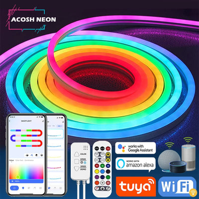 Tuya Neon Led Strip Lights With Music Sync