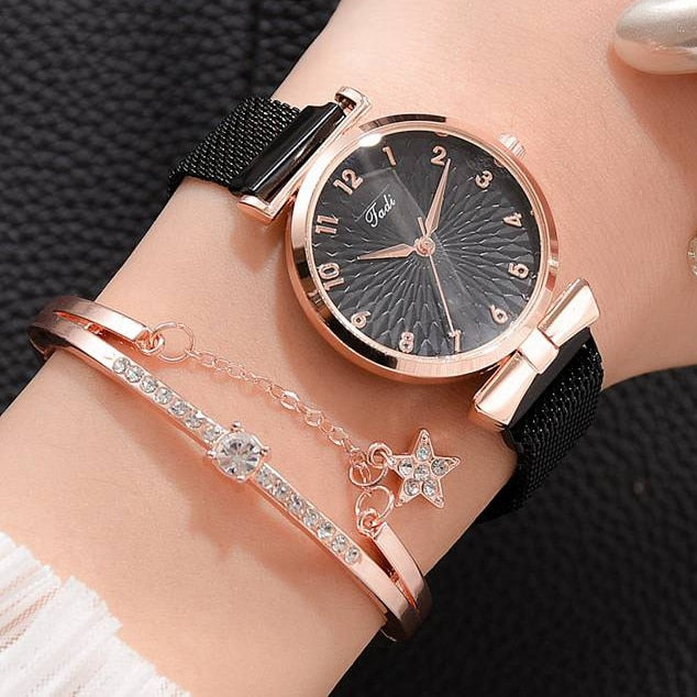 Luxury Women Bracelet & Quartz Watches For Women