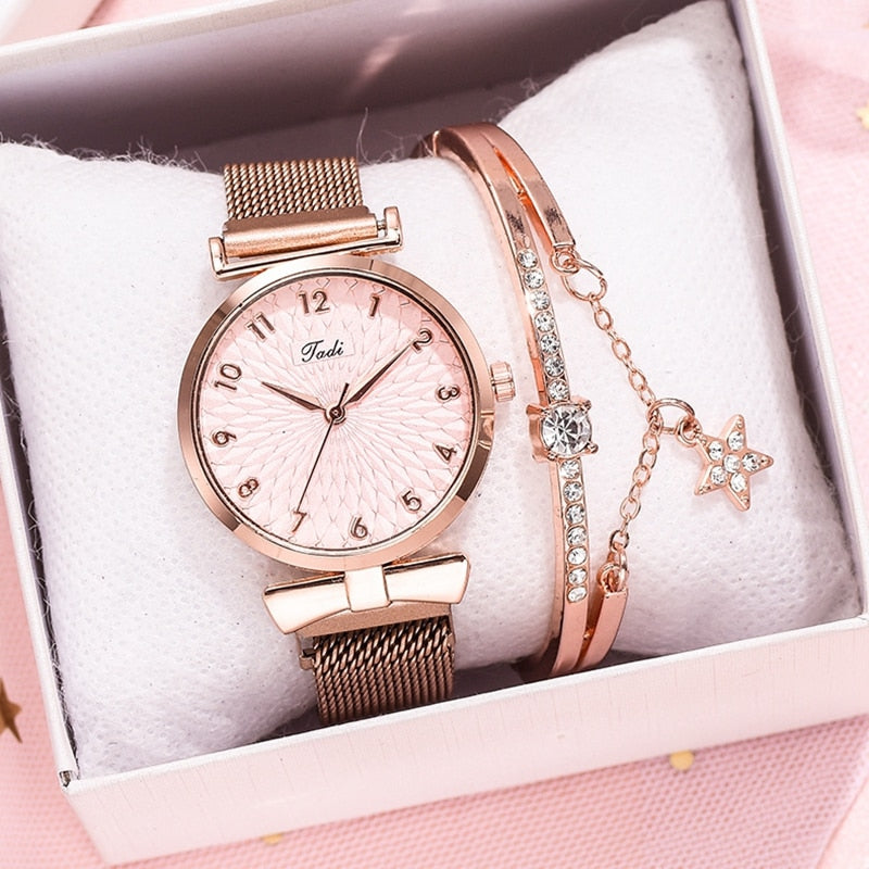 Luxury Women Bracelet & Quartz Watches For Women