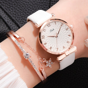 Bracelet de luxe pour femmes et montres à quartz pour femmes