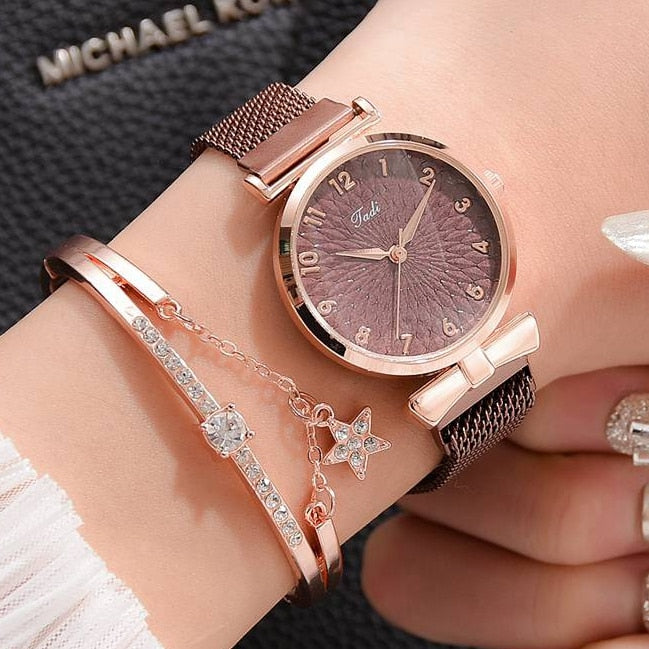 Luxury Women Bracelet & Quartz Watches For Women