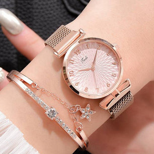 Bracelet de luxe pour femmes et montres à quartz pour femmes