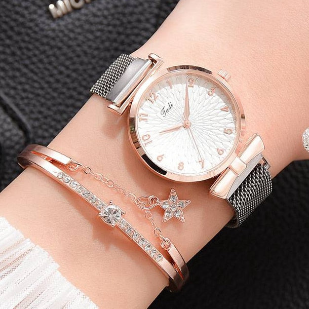 Luxury Women Bracelet & Quartz Watches For Women