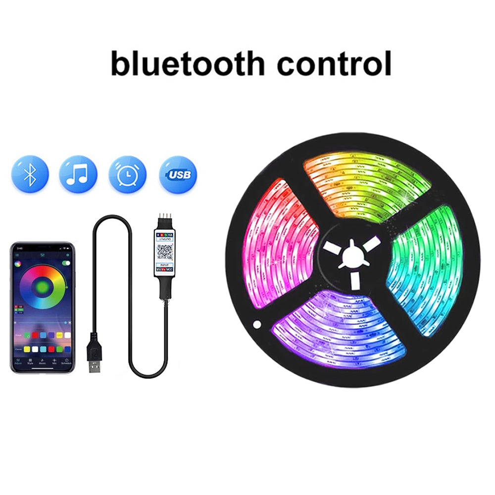 LED Strip Light USB Bluetooth