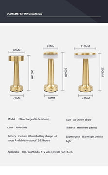 Capteur tactile de la lampe