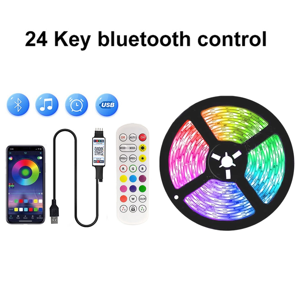 LED Strip Light USB Bluetooth