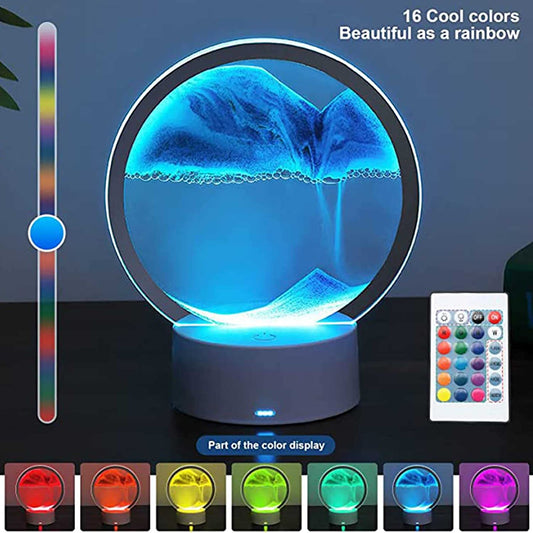 LED RGB Sandscape Lamp